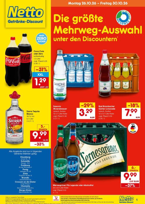 Getränkemarkt in deiner Nähe
