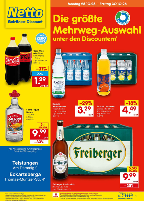 Getränkemarkt in deiner Nähe