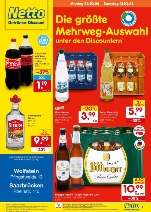 Getränkemarkt in deiner Nähe