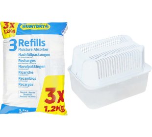 Raumentfeuchter oder Nachfüllpack