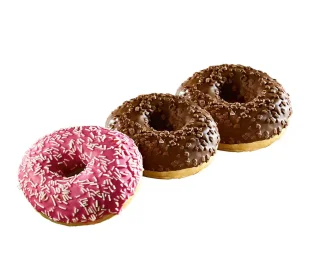 Donut Vollmilch oder Pinky