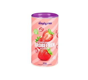 Simply Raw - Gefriergetrocknete Erdbeeren