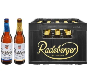 Radeberger Pilsner oder Alkoholfrei