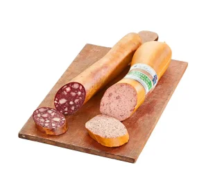 Schinken Rotwurst oder Kasseler Leberwurst