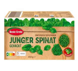 Junger Spinat