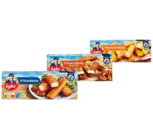 Iglo Fischstäbchen oder Backfischstäbchen