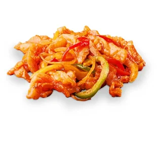 Hähnchen-Pfanne Schaschlik