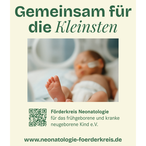 Logo Förderkreis Neonatologie für das frühgeborene und das kranke neugeborene Kind e. V.