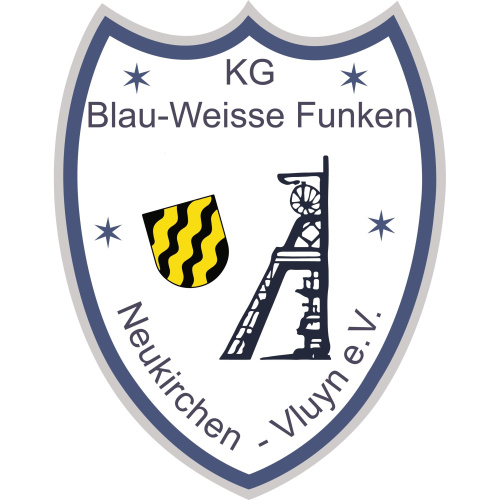 Logo KG Blau-Weisse Funken Neukirchen-Vln e. V.