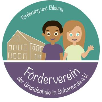 Logo Förderung und Bildung - Förderverein der Grundschule Scharmede e. V.