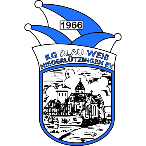 Logo KG Blau-Weiß Niederlützingen e. V.
