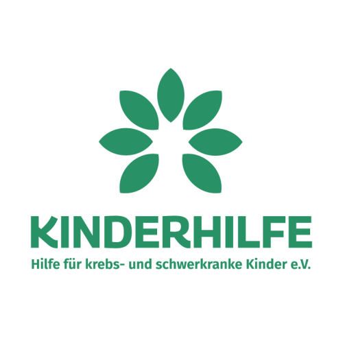 Logo KINDERHILFE – Hilfe für krebs- und schwerkranke Kinder e. V.