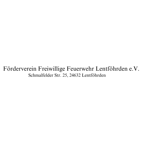 Logo Förderverein Freiwillige Feuerwehr Lentföhrden e. V.