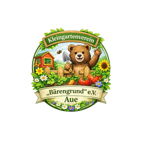 Logo KGV „Bärengrund“ e. V. Aue