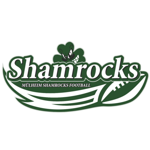 Logo 1. AFC Mülheim a.d.R. Shamrocks e. V.