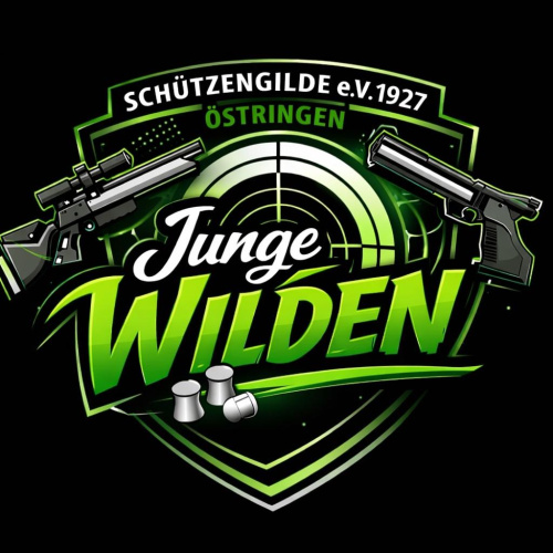 Logo Schützengilde e. V. 1927 Östringen "Junge Wilden"