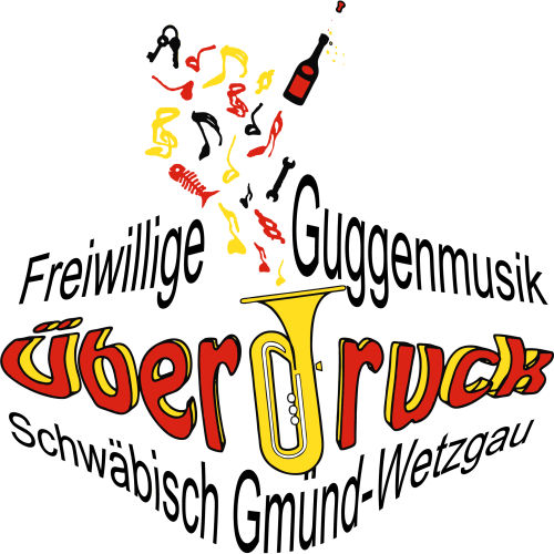 Logo Freiwillige Guggenmusik Überdruck Schwäbisch Gmünd-Wetzgau e. V.