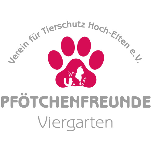 Logo Pfötchenfreunde Viergarten/ Verein für Tierschutz Hoch-Elten e. V.