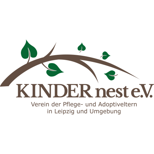 Logo Kindernest e. V. Verein der Pflege- und Adoptiveltern in Leipzig und Umgebung