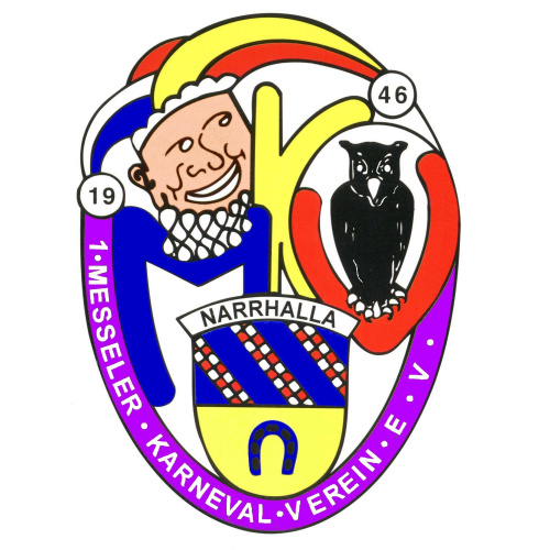 Logo 1. Messeler Tanzsportclub & Karnevalverein Narhalla 1946 e. V.