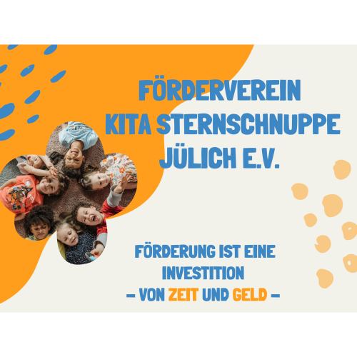 Logo Förderverein für die Kita Sternschnuppe in Jülich e. V.