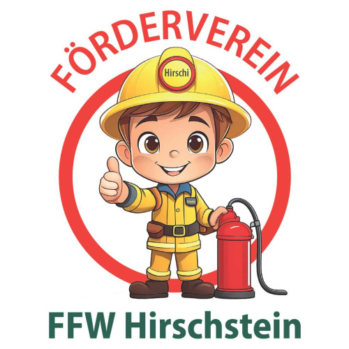 Logo Förderverein der freiwilligen Feuerwehr Hirschstein e. V.